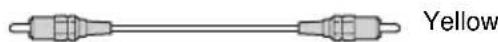 SONY DAV-DZ550 - A To connect to a TV with the VIDEO IN jacks - 1