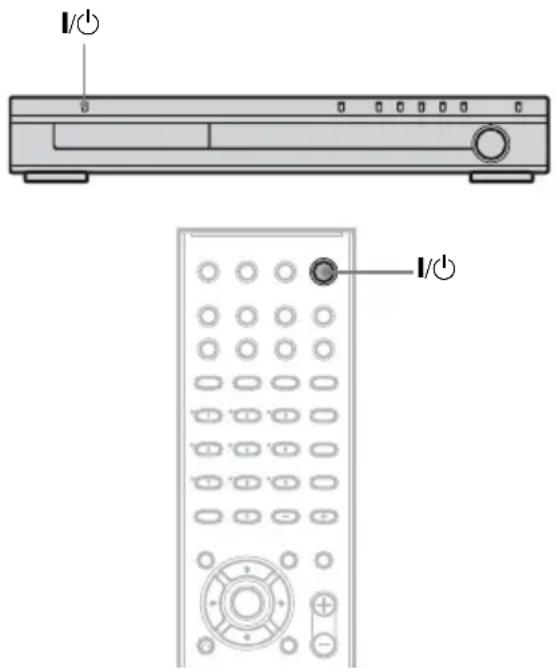 SONY DAV-DZ550 - Step 5: Connecting the AC Power Cord (Mains Lead) - 1