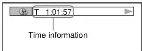 SONY DAV-DZ550 - Press DISPLAY during playback. - 1