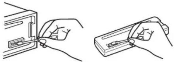 SONY CDX-RA750 - Cleaning the connectors - 1