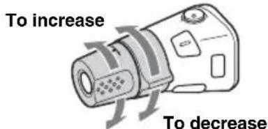 To increase To decrease
