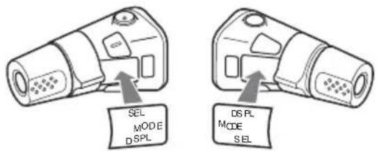 SEL MODE DSPL DS PL MODE SEL