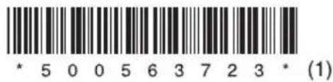 * 5 0 0 5 6 3 7 2 3 * (1)