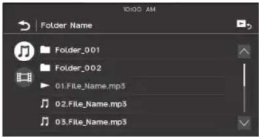 10:00 AM Folder Name Folder_001 Folder_002 01.File_Name.mp3 02.File_Name.mp3 03.File_Name.mp3