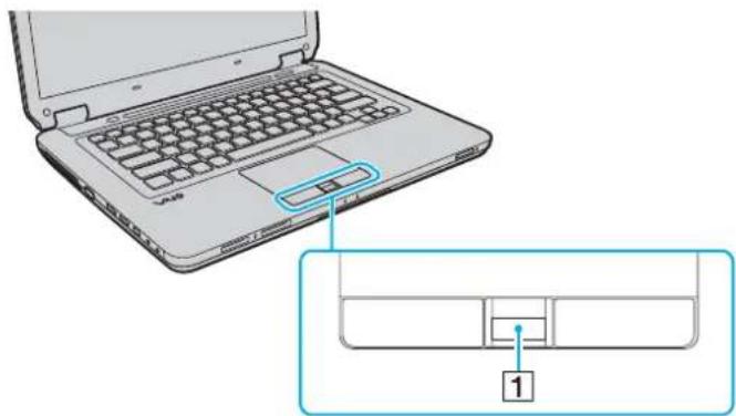 SONY Vaio VGN-CS38GD - Registering a Fingerprint - 1