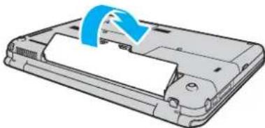 SONY Vaio VGN-CS38GD - Installing the Battery Pack - 3