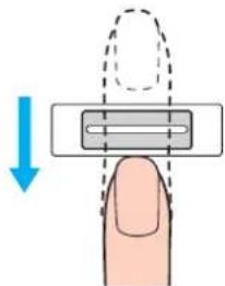 SONY Vaio VGN-CS38GD - Registering a Fingerprint - 2