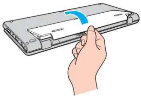 SONY Vaio VPCP116KG - To remove the battery pack - 2