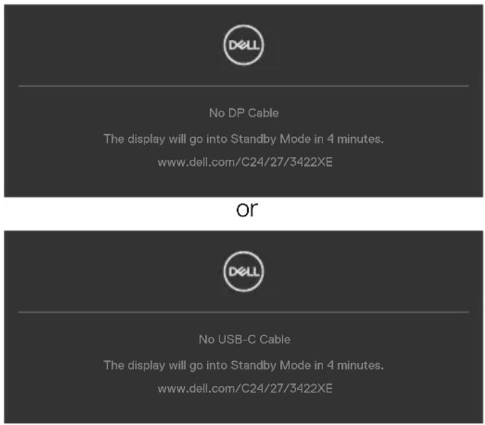 DELL C2422HE - Self-test - 1