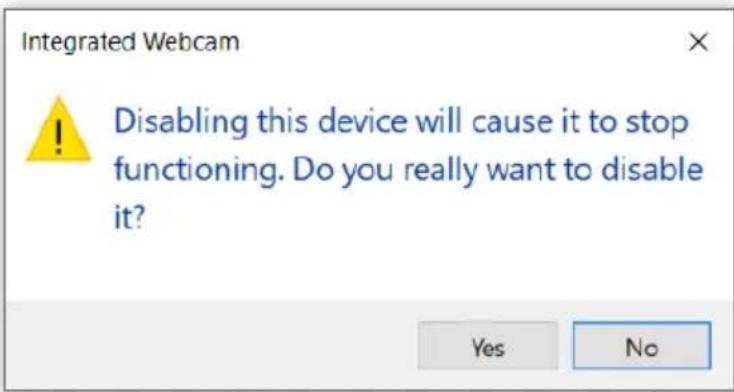 DELL C2422HE - Setting up the monitor webcam as default setting - 9