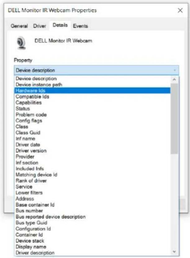 DELL C2422HE - Setting up the monitor webcam as default setting - 5