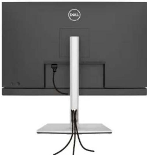 DELL C2422HE - Organizing your cables - 1