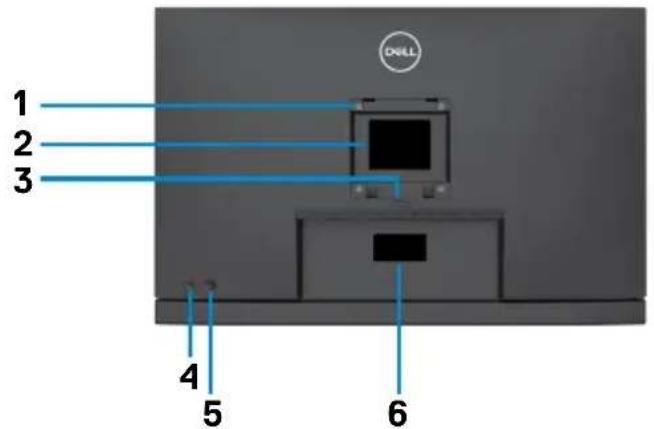 DELL C2422HE - Identifying parts and controls - 3