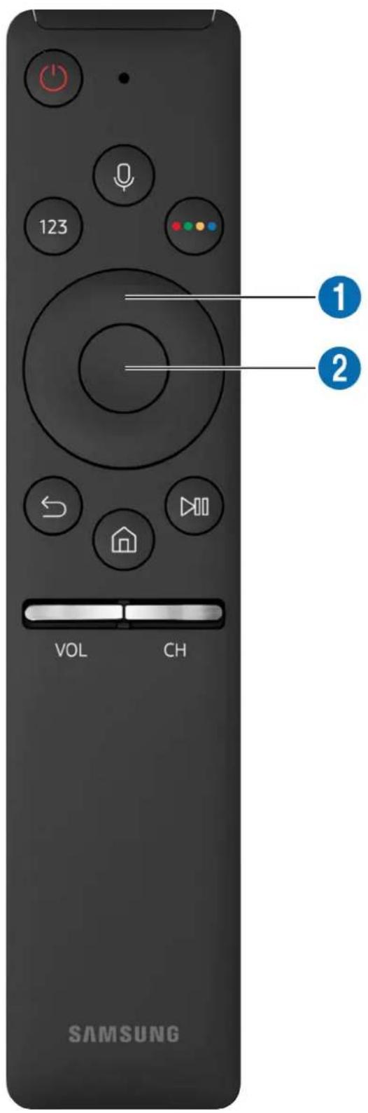 SAMSUNG UN55NU7000G - About the Samsung Smart Remote (UHD TV) - 1