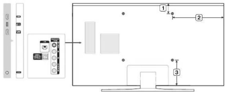 SAMSUNG UN49M5300AF - Dimensions - 1