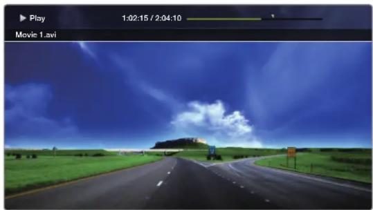 SAMSUNG UN40D5500RG - Playing Video - 1