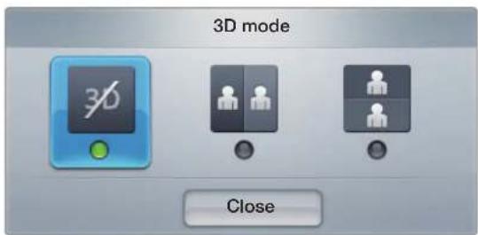 SAMSUNG UN40D5500RG - How to watch the 3D image - 2