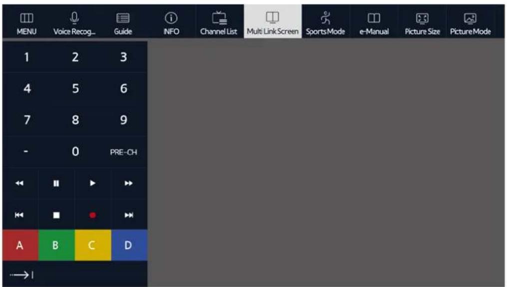 SAMSUNG UA55JU7500K - Displaying and using the On-screen Remote - 1