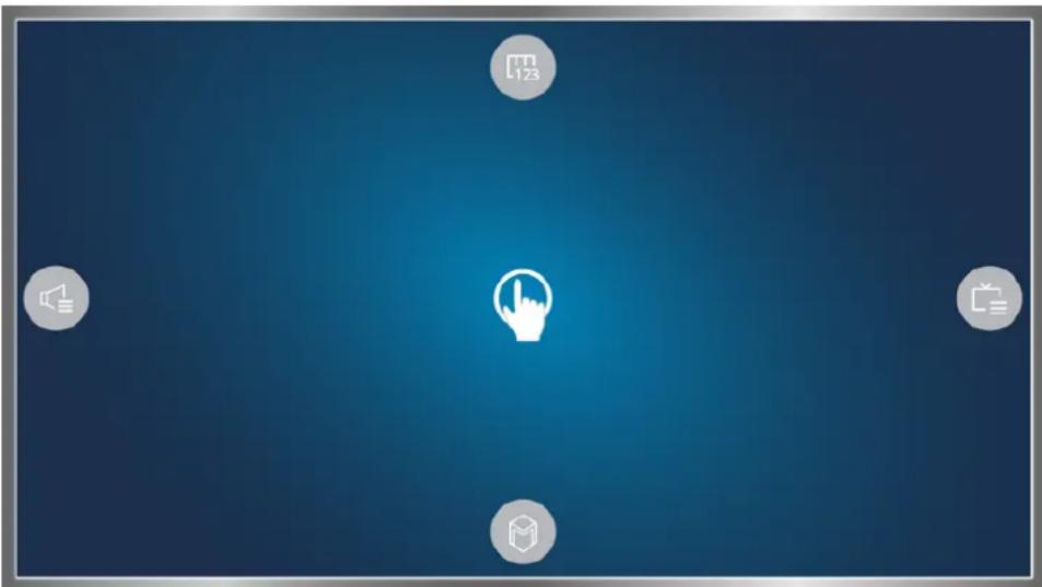 SAMSUNG UA55JU7500K - Operating the TV with the POINTER button - 1