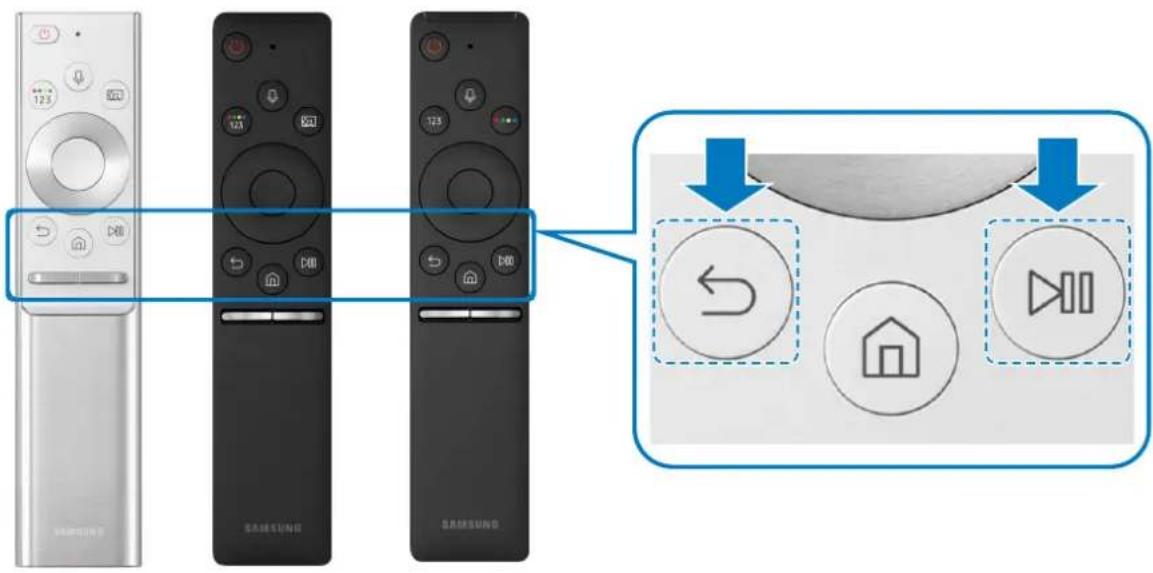 SAMSUNG UA55RU7790J - Connecting the Samsung Smart Remote to the TV - 1