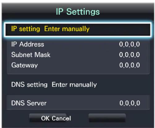 SAMSUNG UA78HU9800J - Network > Network Settings - 3