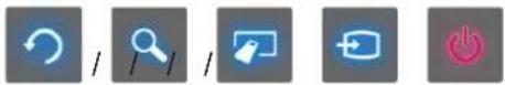 SAMSUNG UA78HU9800J - Displaying Hidden Icons When Using Smart Hub - 2