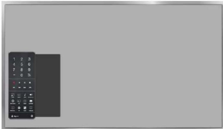 SAMSUNG UA78HU9800J - Displaying the Remote Control on the Screen (virtual remote control) - 1