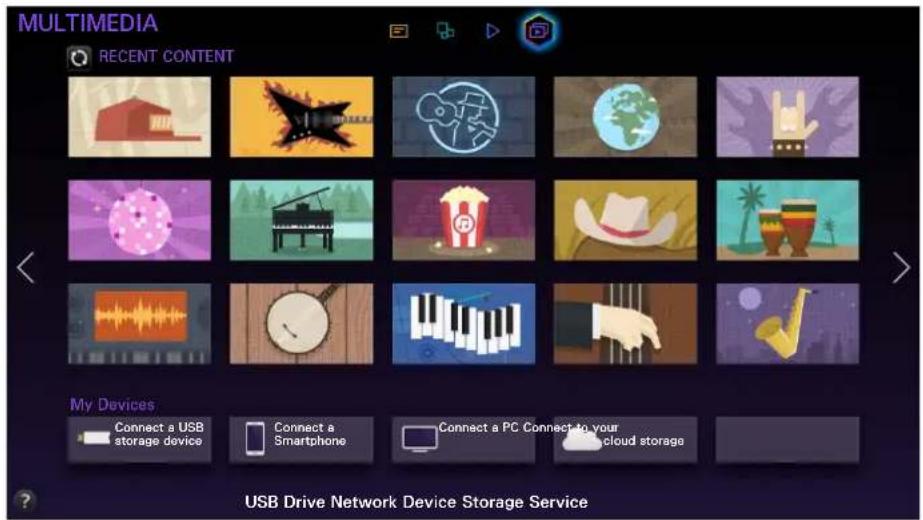 SAMSUNG UA78HU9800J - Playing Photos, Videos, and Music (MULTIMEDIA) - 1