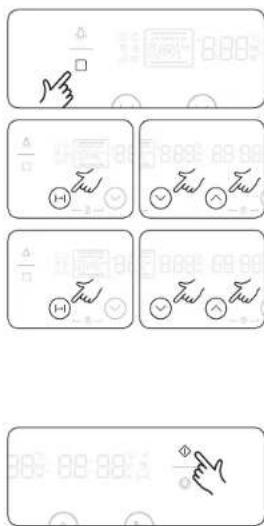 SAMSUNG NQ50H5535KB - Uitgestelde start instellen - 1