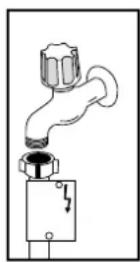 WESTINGHOUSE WSF6608XA - Water inlet hose - 3
