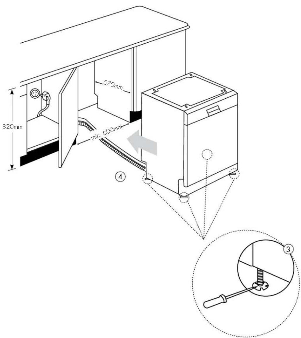 WESTINGHOUSE WSF6608XA - WARNING - 1