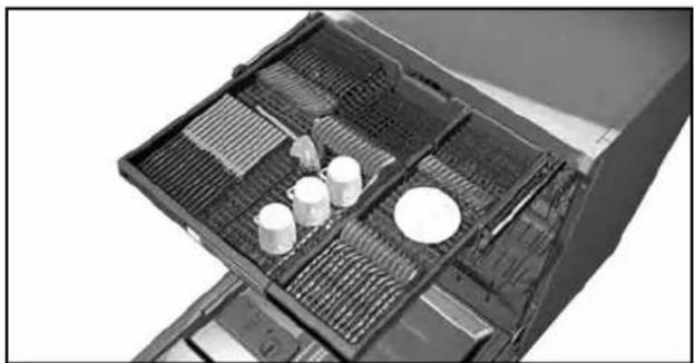 WESTINGHOUSE WSF6608XA - Upper Cutlery Basket - 1