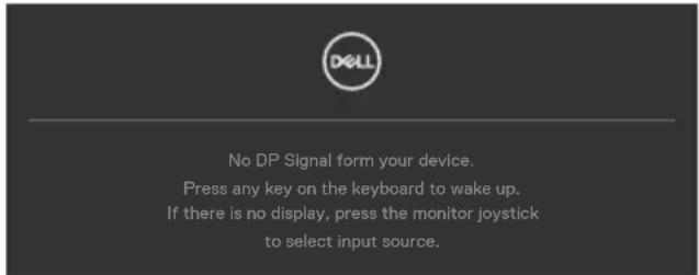DELL C3422WE - OSD warning messages - 6