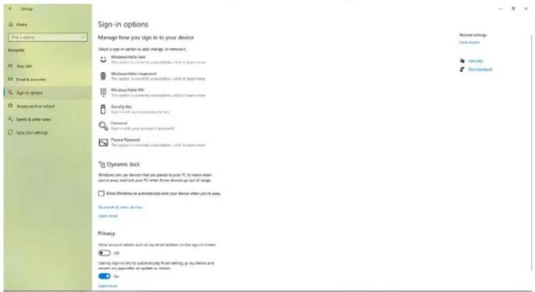 DELL C3422WE - Setting up Windows Hello - 4