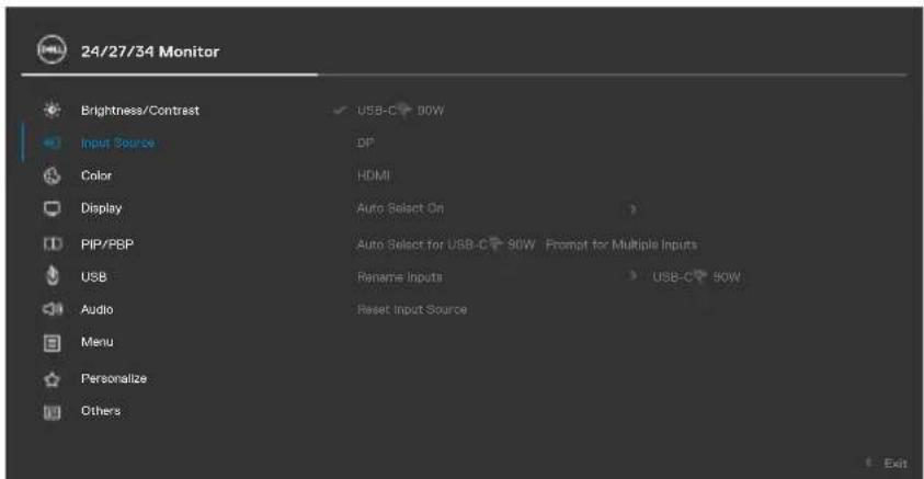 DELL C3422WE - Setting the Auto KVM - 4