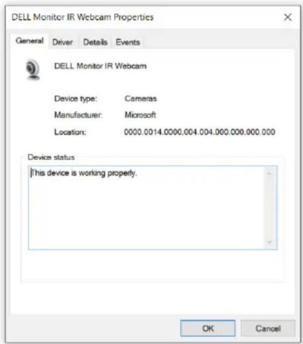 DELL C3422WE - Setting up the monitor webcam as default setting - 4