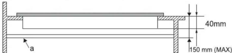 SAMSUNG NA64H3041BS - Dimensiune tăieturii - 2