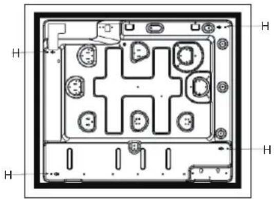 SAMSUNG NA64H3041BS - инсталирайте уреда - 4