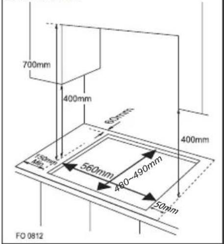 SAMSUNG NA64H3041BS - Pozitionare - 1
