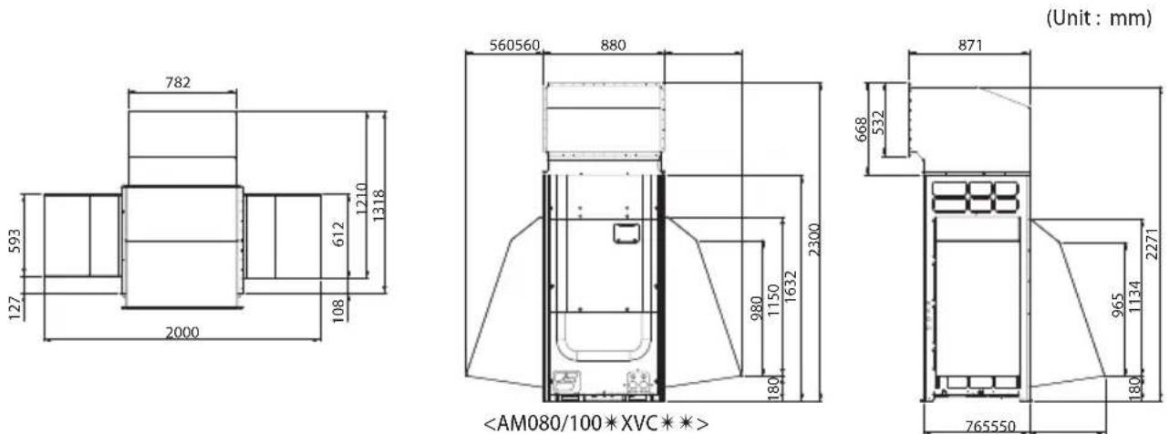 SAMSUNG AM120FXVCGH - Cautions regarding on installing the frame and selecting the base ground - 1
