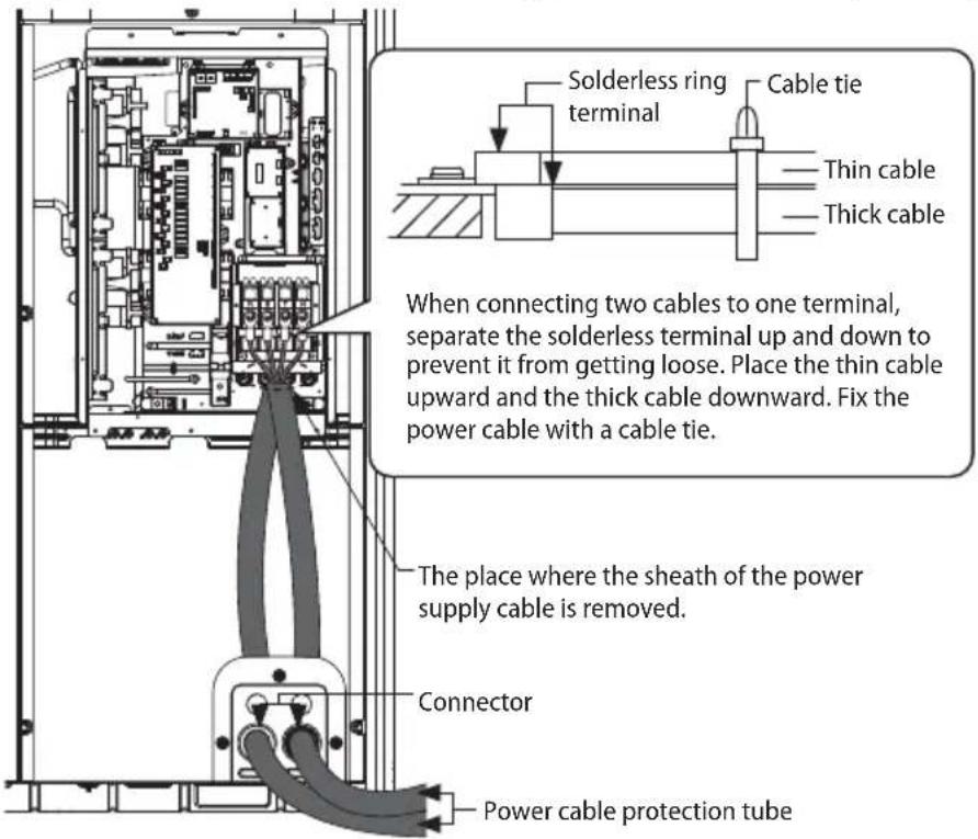 SAMSUNG AM120FXVCGH - Connecting the power terminal - 1