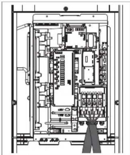 SAMSUNG AM120FXVCGH - Connect the ring terminal of 3 phase cable - 1