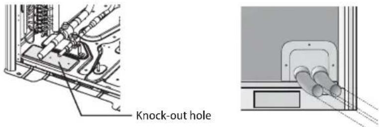 SAMSUNG AM120FXVCGH - Direction of the pipe - 3