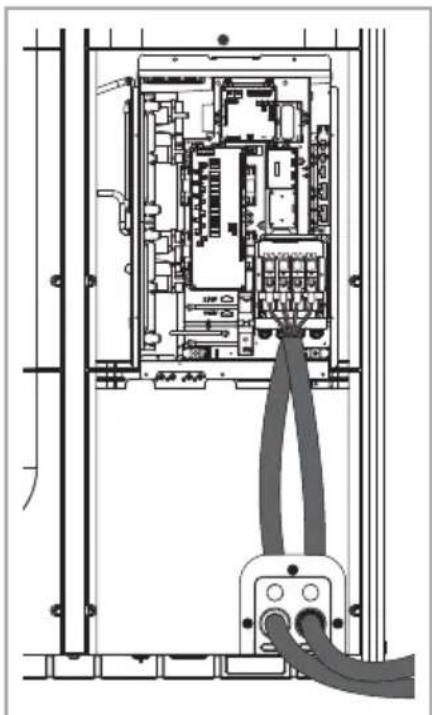 SAMSUNG AM120FXVCGH - Withdrawing the power cable - 1