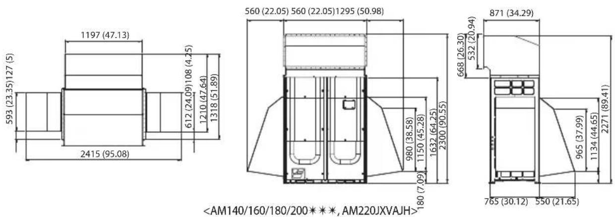SAMSUNG AM100JXVAJH - Cautions regarding on installing the frame and selecting the base ground - 2