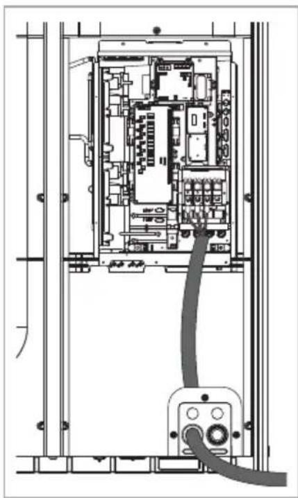 SAMSUNG AM100JXVAJH - Withdrawing the power cable - 1