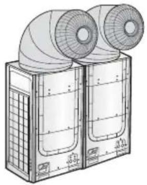 SAMSUNG AM100JXVAJH - Caution for installing discharge duct - 2