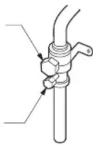 SAMSUNG AM100JXVAJH - Using service valve for gas - 1