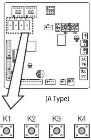 SAMSUNG AM100JXVAJH - Setting key operation and checking the view mode with tact switch - 1