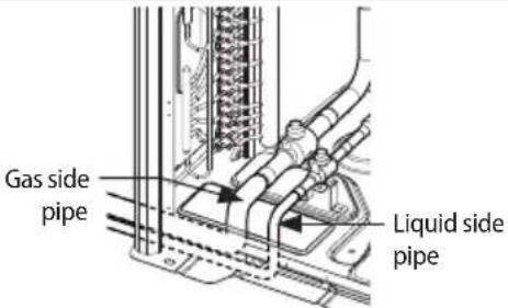 SAMSUNG AM100JXVAJH - Connecting refrigerant pipe for outdoor unit - 2